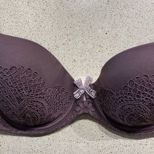 Victoria’s Secret Lined Demi/Demi Double Bra, size 32D